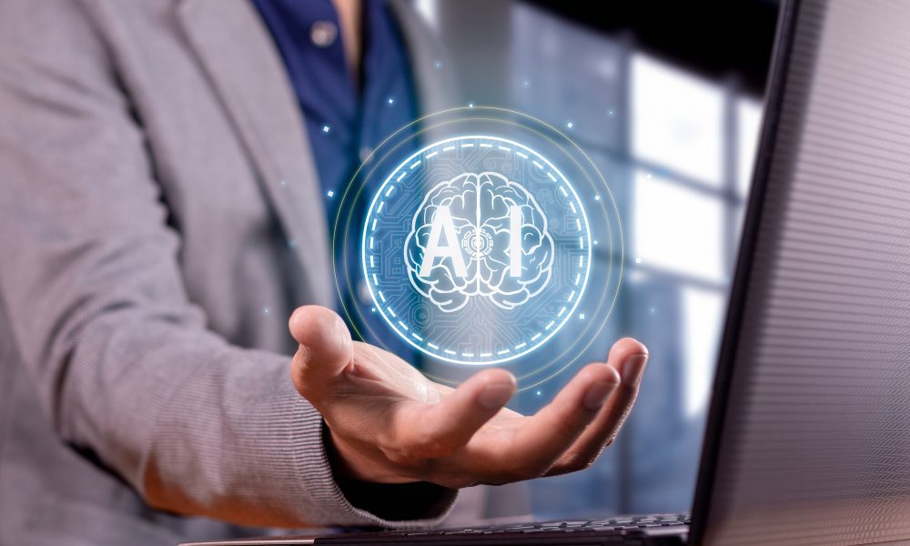 The Digital Brain of AI: Futuristic Innovation at Your Fingertips
